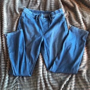 Uniqlo blue stretchy jeans